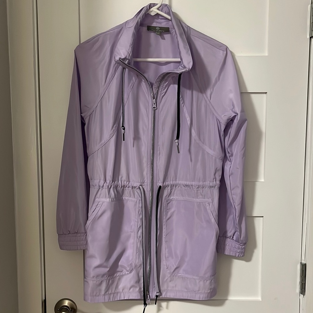 Only worn once! Lightweight lilac coat from T by Talbots. Size XS.